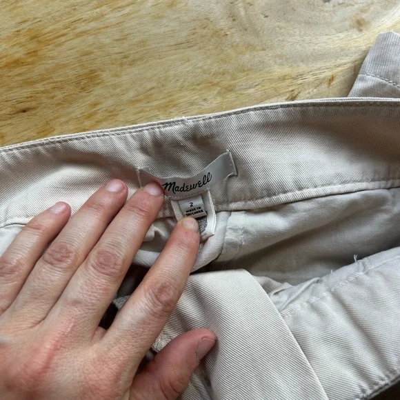 Madewell Harlow Chino Pants cream - Picture 3 of 4